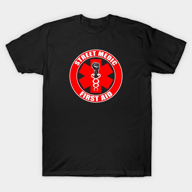 Street Medic First Aid T-Shirt by NinthStreetShirts